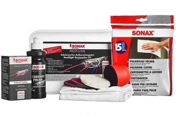 SONAX PROFILINE ScheinwerferAufbereitungsSet 325ml günstig im Autopflege Onlineshop bestellen