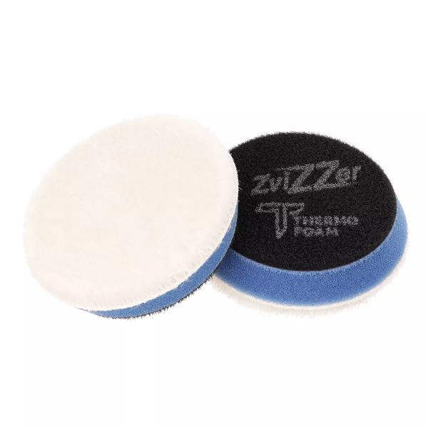 ZviZZer Thermo Wool Pad 50mm Slim medium blau jetzt kaufen im Autopflege Onlineshop und sparen