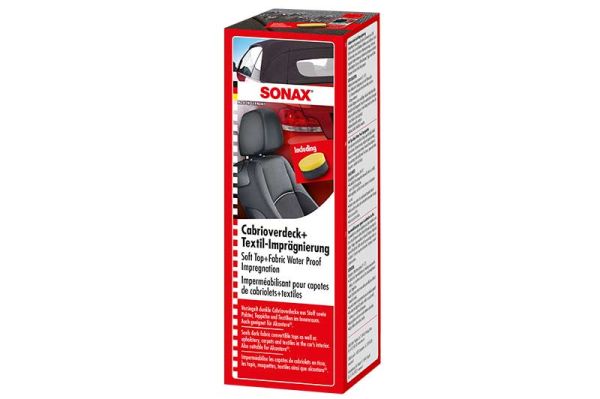 SONAX Cabrioverdeck+TextilImprägnierung 250ml günstig im Autopflege Shop zu kaufen