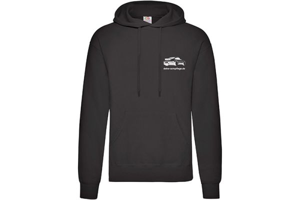 Hoodie schwarz jetzt günstig kaufen im Autopflege Shop