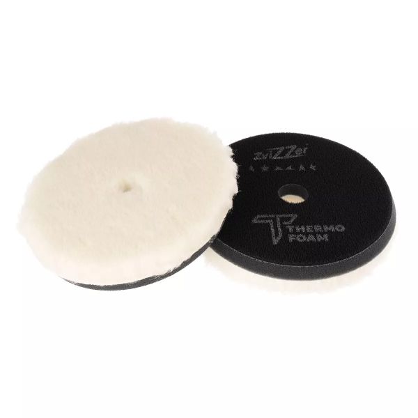 ZviZZer Thermo Wool Pad 125mm Thick weich schwarz jetzt kaufen im Autopflege Onlineshop und sparen