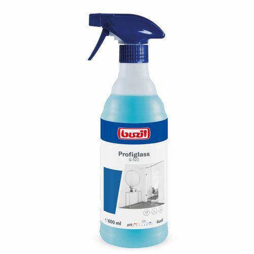 Buzil Profiglass G 522 Gebrauchsfertiger Glasreiniger 600 ml - mit Sprayer