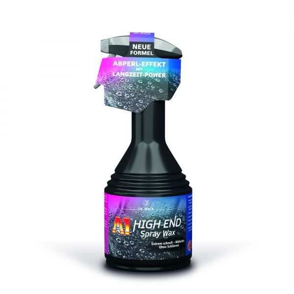 Dr. Wack A1 HIGH END Spray Wax 500 ml Sprühflasche jetzt online bestellen im Autopflege Onlineshop.