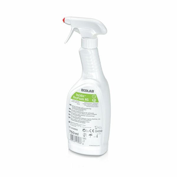 Jetzt Ecolab Incidin Oxyfoam Ng 750ml Flächendesinfektion online im Autopflege Onlineshop bestellen und sparen