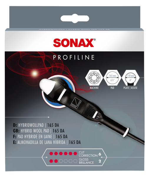 SONAX HybridwollPad 165 DA