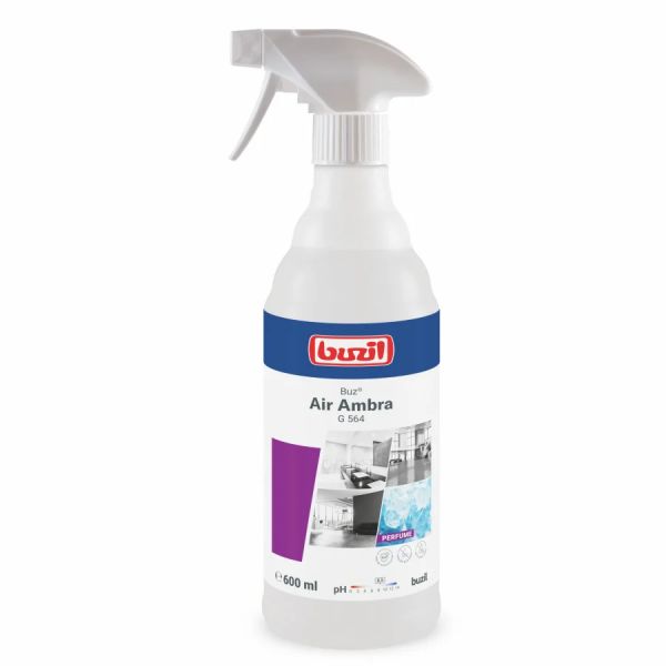 Buzil Buz Air Ambra G 564 Raumspray mit Aktiv-Geruchsblocker 600ml