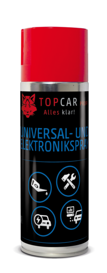 TOP CAR Universal- und Elektronikspray 400 ml jetzt online günstig kaufen im Autopflege Onlineshop