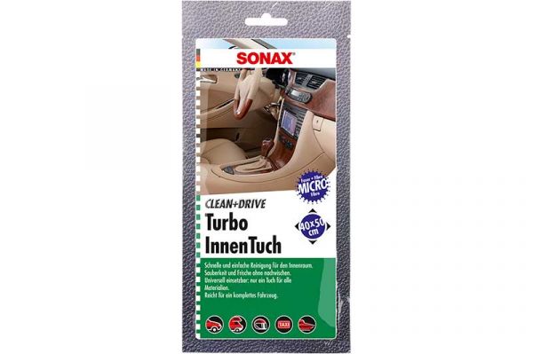 Jetzt günstig SONAX Clean+Drive TurboInnenTuch 40x50 Thekendisplay 1 Stk. im Autopflege Onlineshop kaufen..i