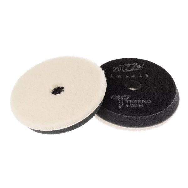 ZviZZer Thermo Wool Pad 75mm Slim weich schwarz jetzt bestellen im Autopflege Onlineshop