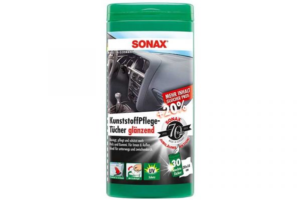 Jetzt günstig SONAX CockpitPflegeTücher Matteffect 25 Stk.Box im Autopflege Shop kaufen.
