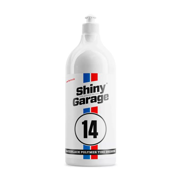 Shiny Garage Back2Black Tire Dressing Polymer-Gummipflege 1L jetzt online kaufen im Autopflege Onlineshop.