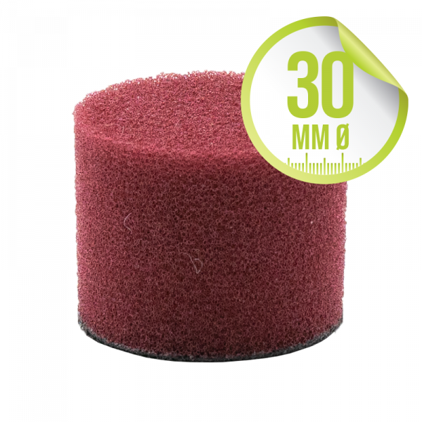 Liquid Elements Kaufe jetzt günstig im Autopflege Onlineshop Pad Boy 30 x 25 mm Polierschwamm burgundy - grob und spare