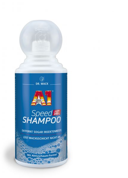 Dr. Wack A1 Speed Shampoo 500 ml im Autopflege Onlineshop.