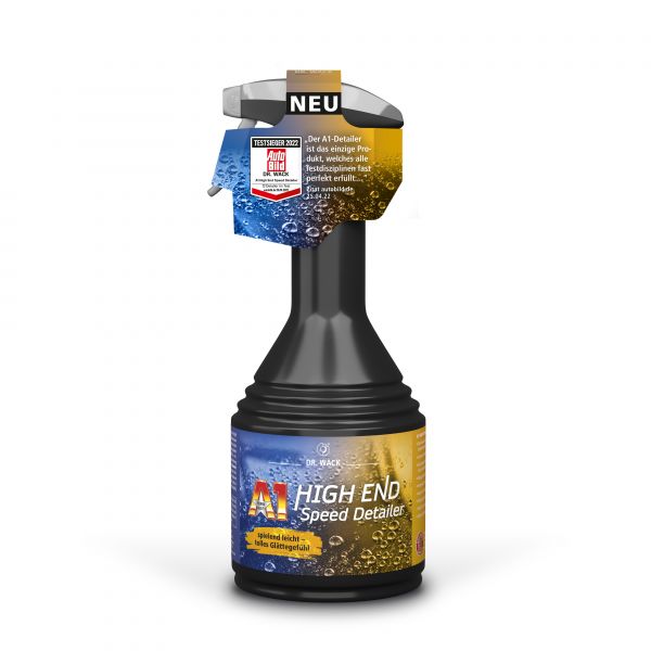 Dr. Wack A1 HIGH END Speed Detailer 500 ml Sprühflasche jetzt online günstig bestellen im Autopflege Onlineshop.