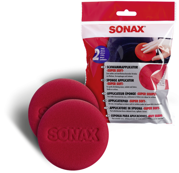  SONAX SchwammApplikator -Super Soft- jetzt günstig in Deinem Autopfleeg Onlineshop erhältlich