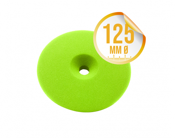 Jetzt Liquid Elements Centriforce V2 Polierschwamm 125mm grün - Soft Cut online bestellen im Autopflege Onlineshop und sparen