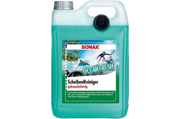 SONAX ScheibenReiniger gebrauchsfertig Oceanfresh 5l günstig im Autopflege Shop kaufen