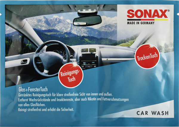  SONAX Glas+FensterTuch günstig in Deinem Autopflege Onlineshop erhältlich