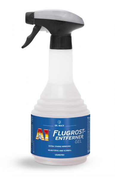 Dr. Wack A1 Flugrost-Entferner Gel 500 ml Sprühflasche jetzt online bestellen im Autopflege Onlineshop.