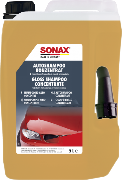  SONAX AutoShampoo Konzentrat 5l günstig in Deinem Autopflege Onlinehsop bestellen
