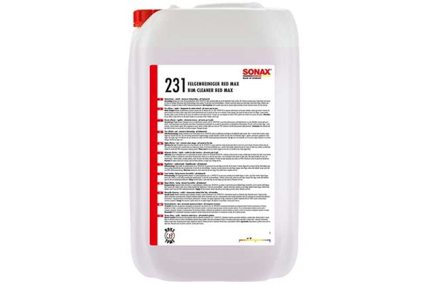 SONAX FelgenReiniger Red Max 25l absofort günstig im Autopflege Onlineshop erhältlich