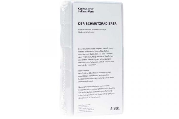 Koch Chemie Schmutzradierer 5er Pack jetzt online günstig kaufen bei Deinem Autopflege Onlineshop 